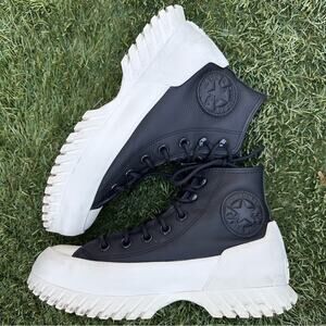 Converse Chuck Taylor All Star Lugged 2.0 Hi Waterproof Leather Sneakers 6.5